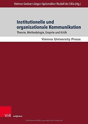Institutionelle und organisationale Kommunikation 1