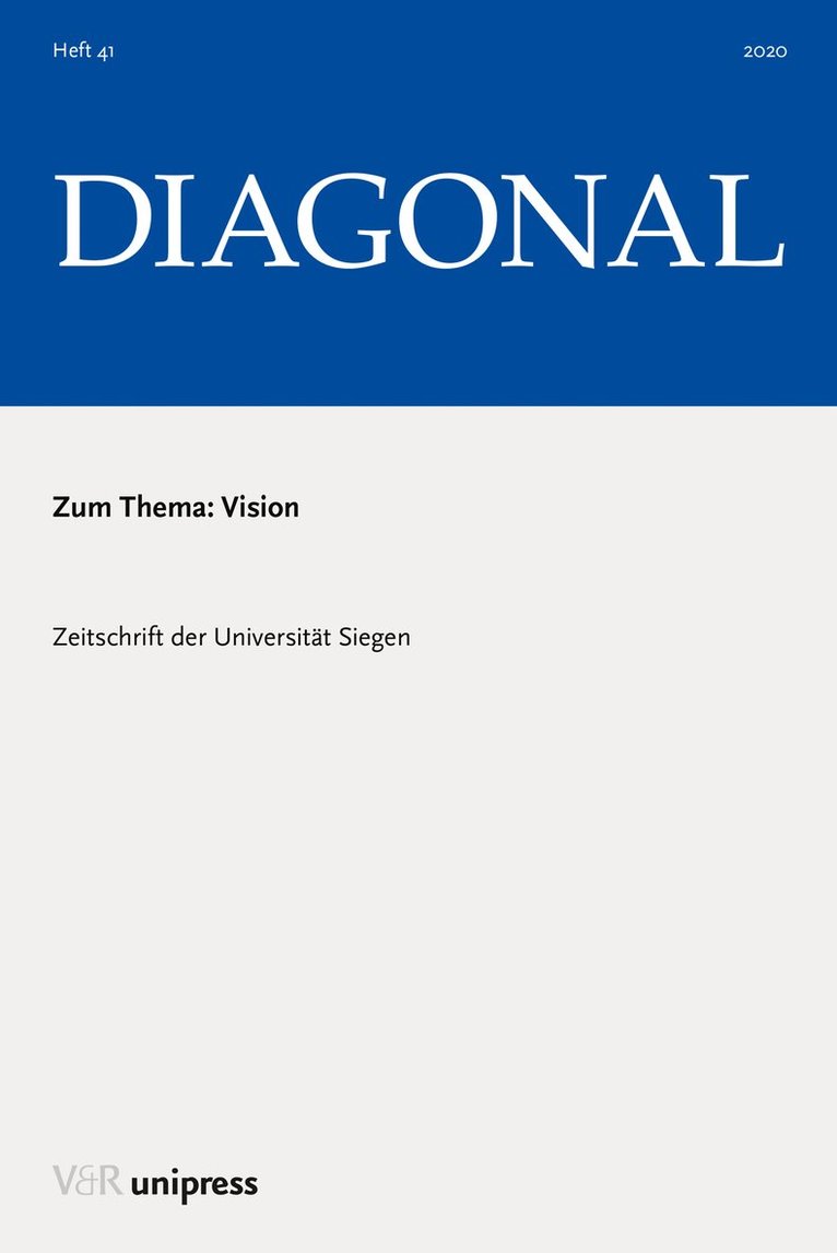 Gero Hoch, Hildegard Schröteler-von Brandt, Angela Schwarz, Volker Stein, Prof. Dr. Gero Hoch, Prof. Dr. Hildegard Schroteler-von Brandt, Prof. Dr. Angela Schwarz, Prof. Dr. Volker Stein, Hildegard Schroteler-Von Brandt - Vision, Häftad
