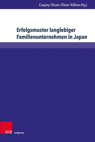 bokomslag Erfolgsmuster langlebiger Familienunternehmen in Japan