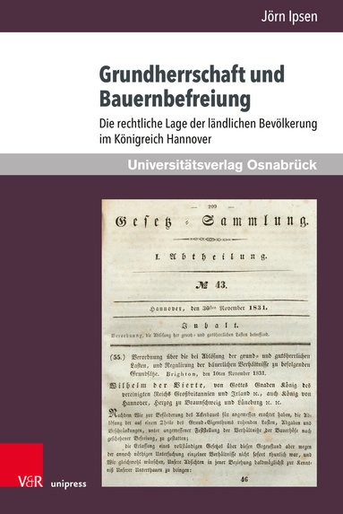 Jörn Ipsen - Grundherrschaft und Bauernbefreiung, Inbunden