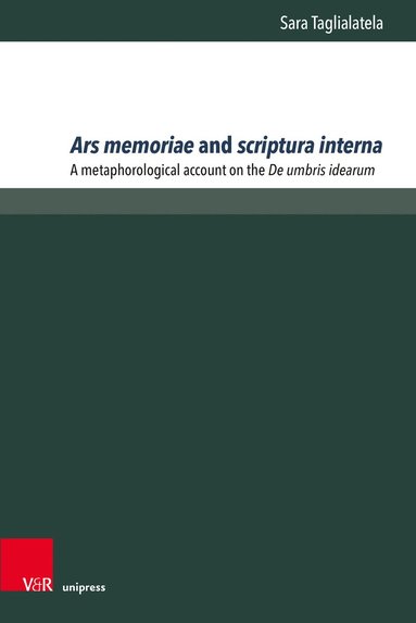 bokomslag Ars memoriae and scriptura interna