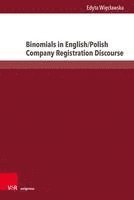 bokomslag Binomials in English/Polish Company Registration Discourse