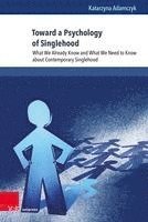 bokomslag Toward a Psychology of Singlehood