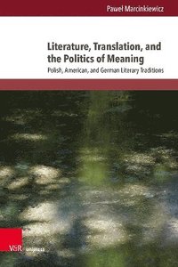 bokomslag Literature, Translation, and the Politics of Meaning