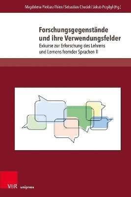 bokomslag Forschungsgegenstnde und ihre Verwendungsfelder