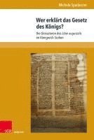 bokomslag Wer Erklart Das Gesetz Des Konigs?: Die Glossatoren Des Liber Augustalis Im Konigreich Sizilien