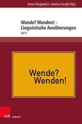 bokomslag Wende? Wenden! - Linguistische Annaherungen: Teil 3