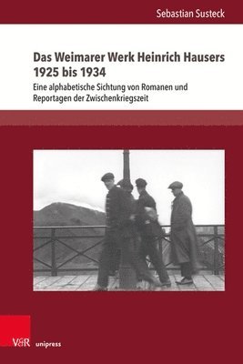 bokomslag Das Weimarer Werk Heinrich Hausers 1925 bis 1934