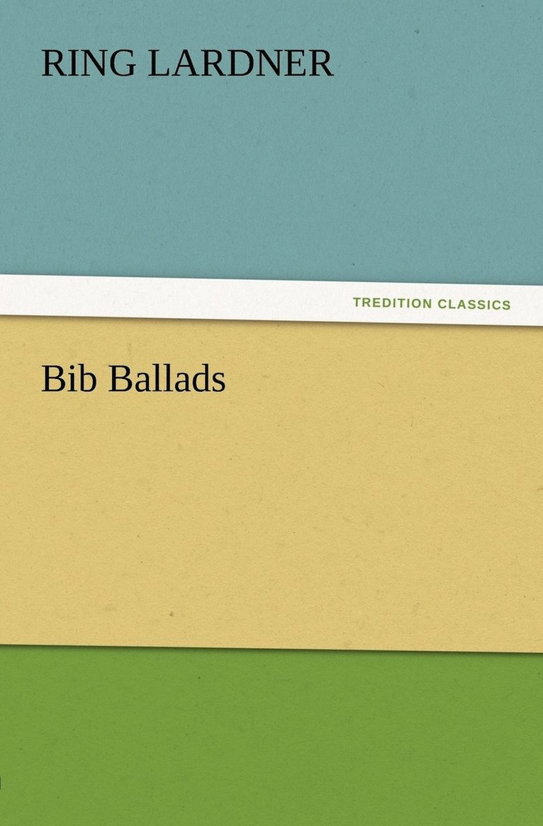 Bib Ballads 1