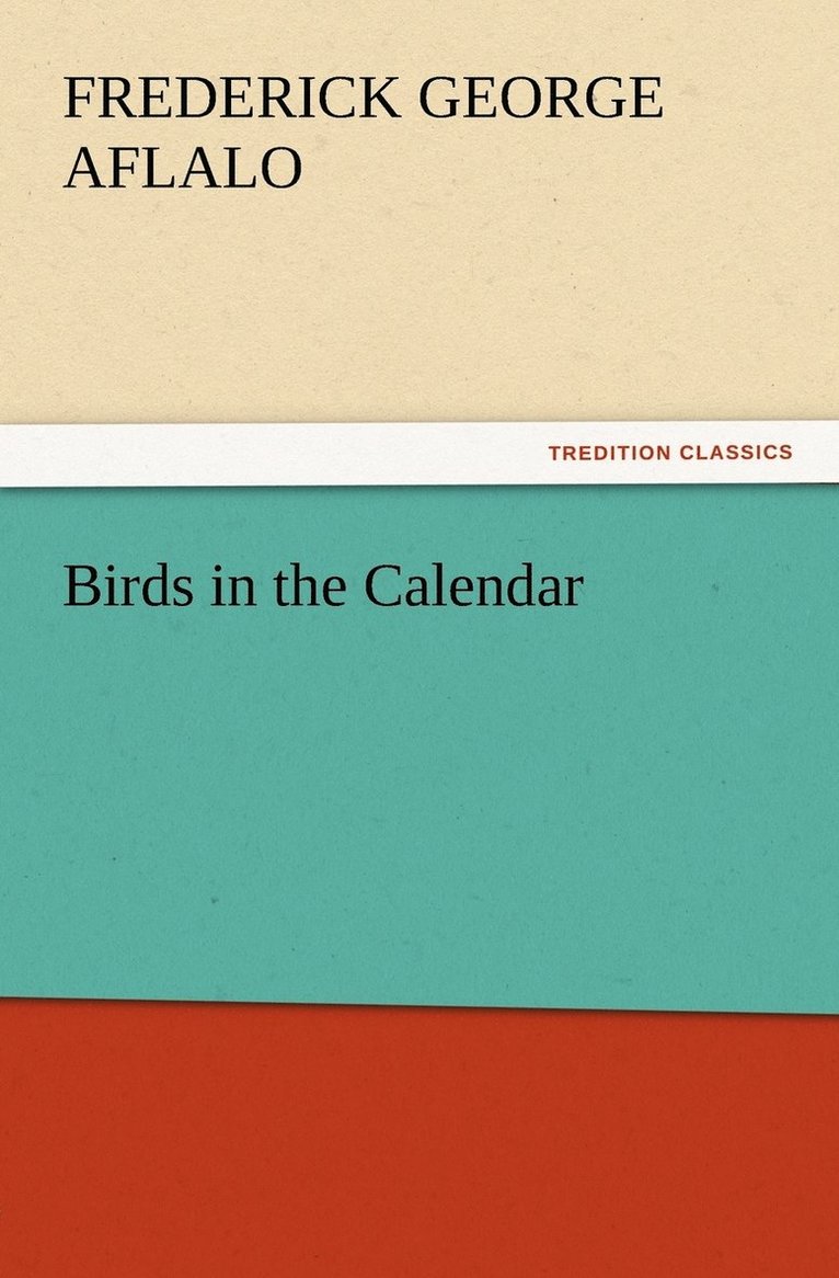 Birds in the Calendar