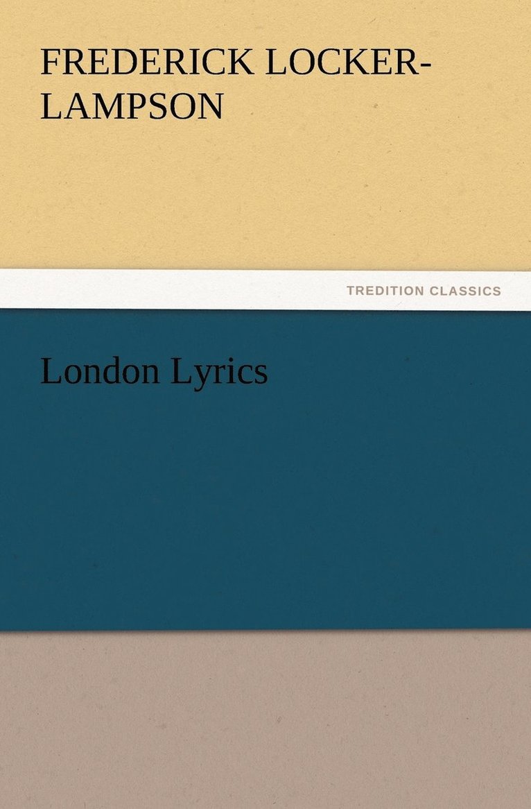 London Lyrics 1