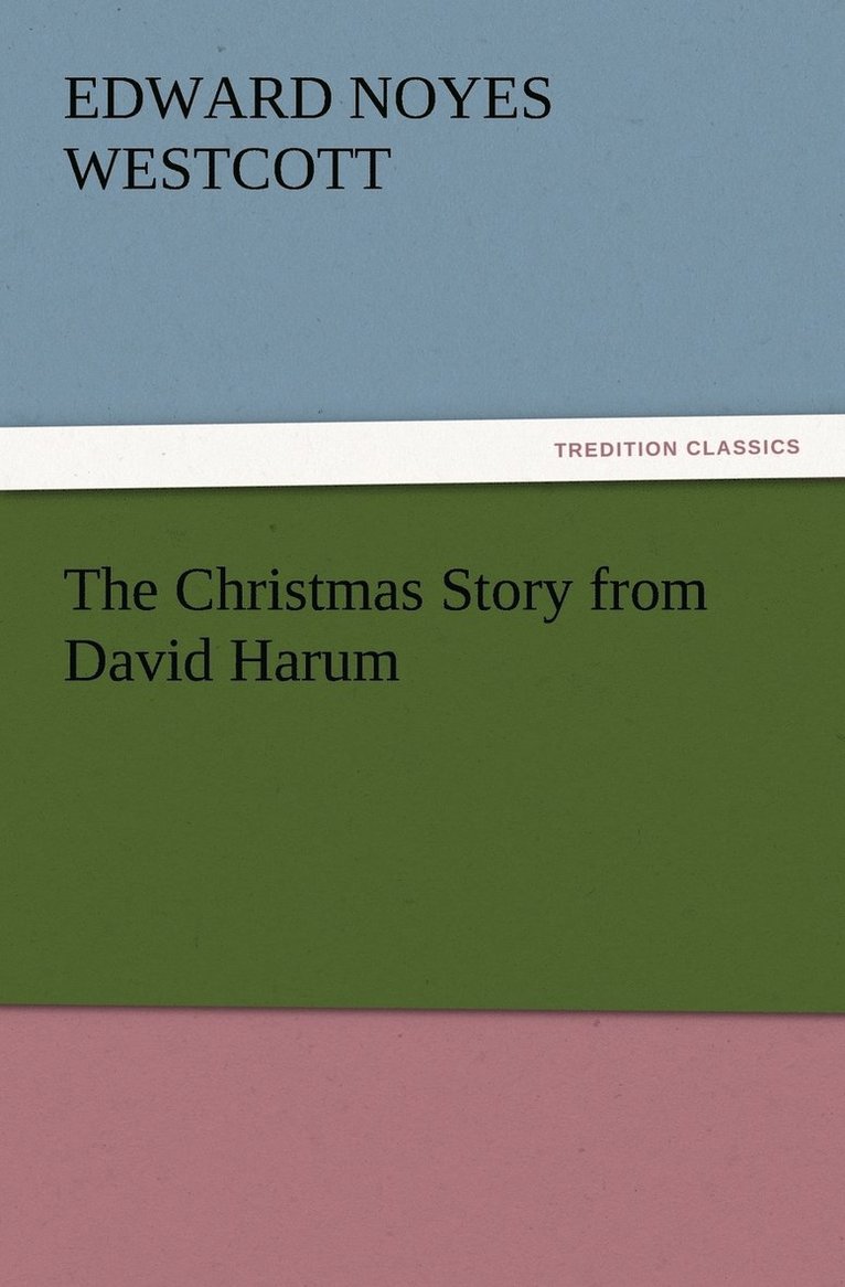 Christmas Story from David Harum