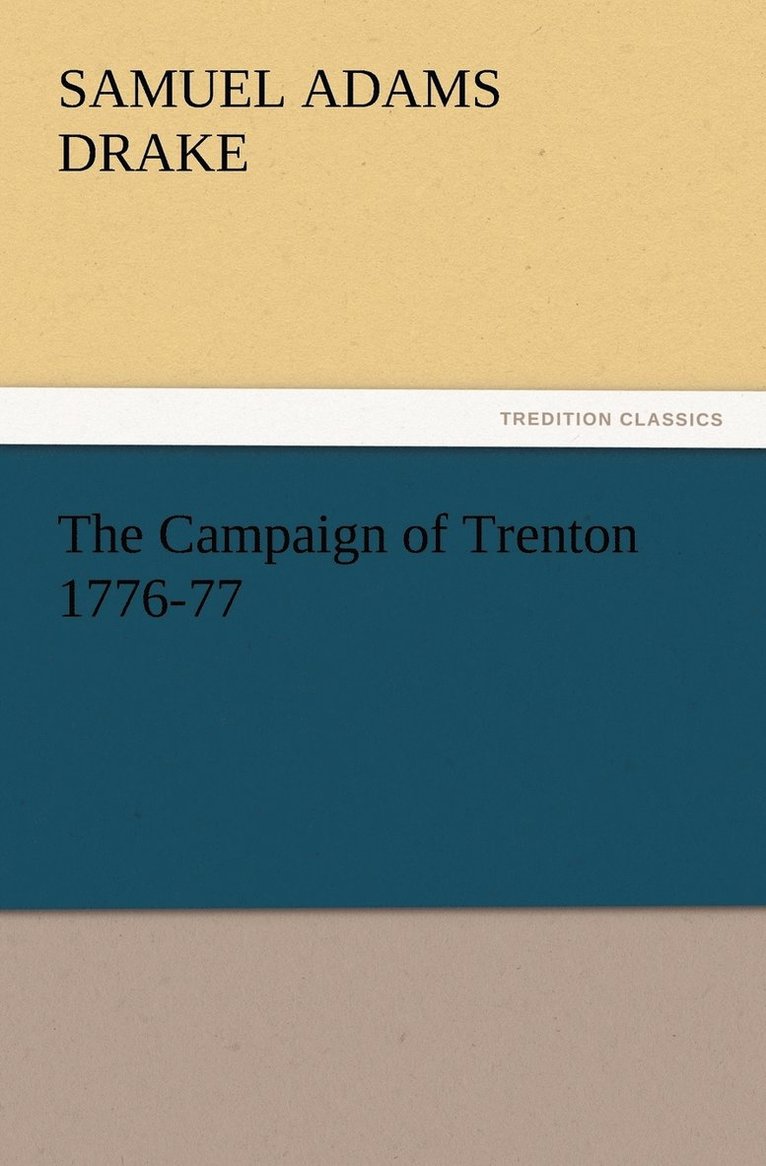 Campaign of Trenton 1776-77