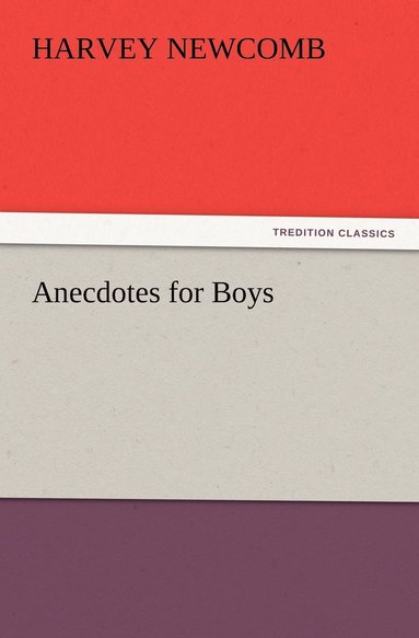 bokomslag Anecdotes for Boys