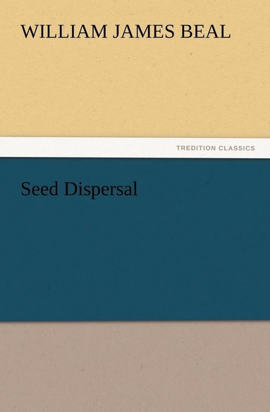 bokomslag Seed Dispersal