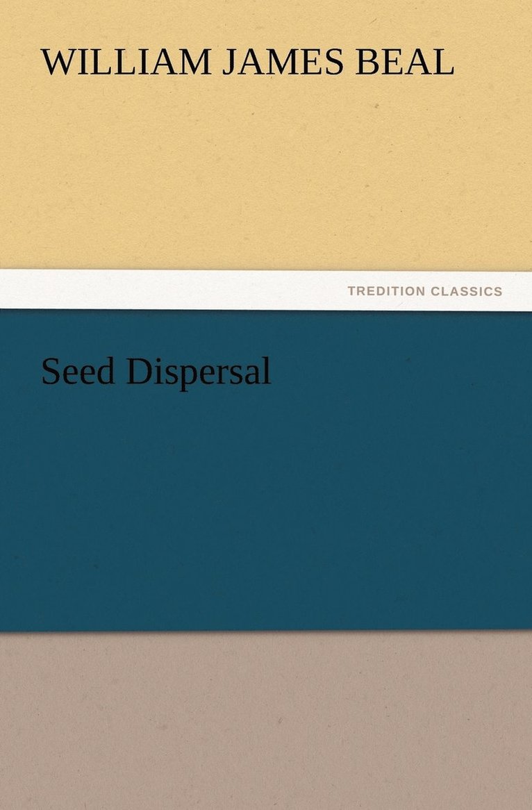 Seed Dispersal 1