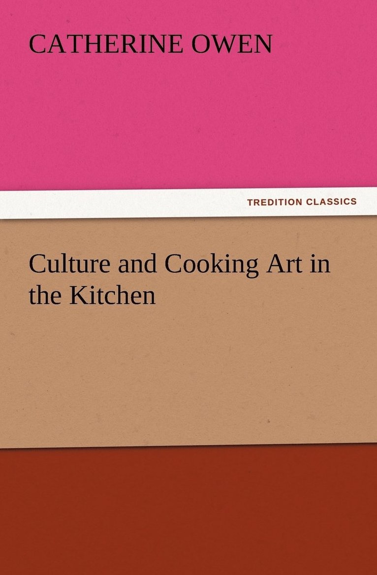 Culture and Cooking Art in the Kitchen 1