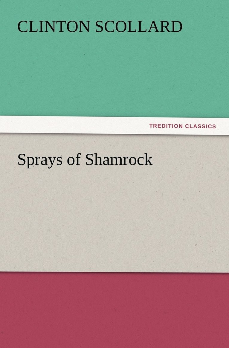 Sprays of Shamrock 1