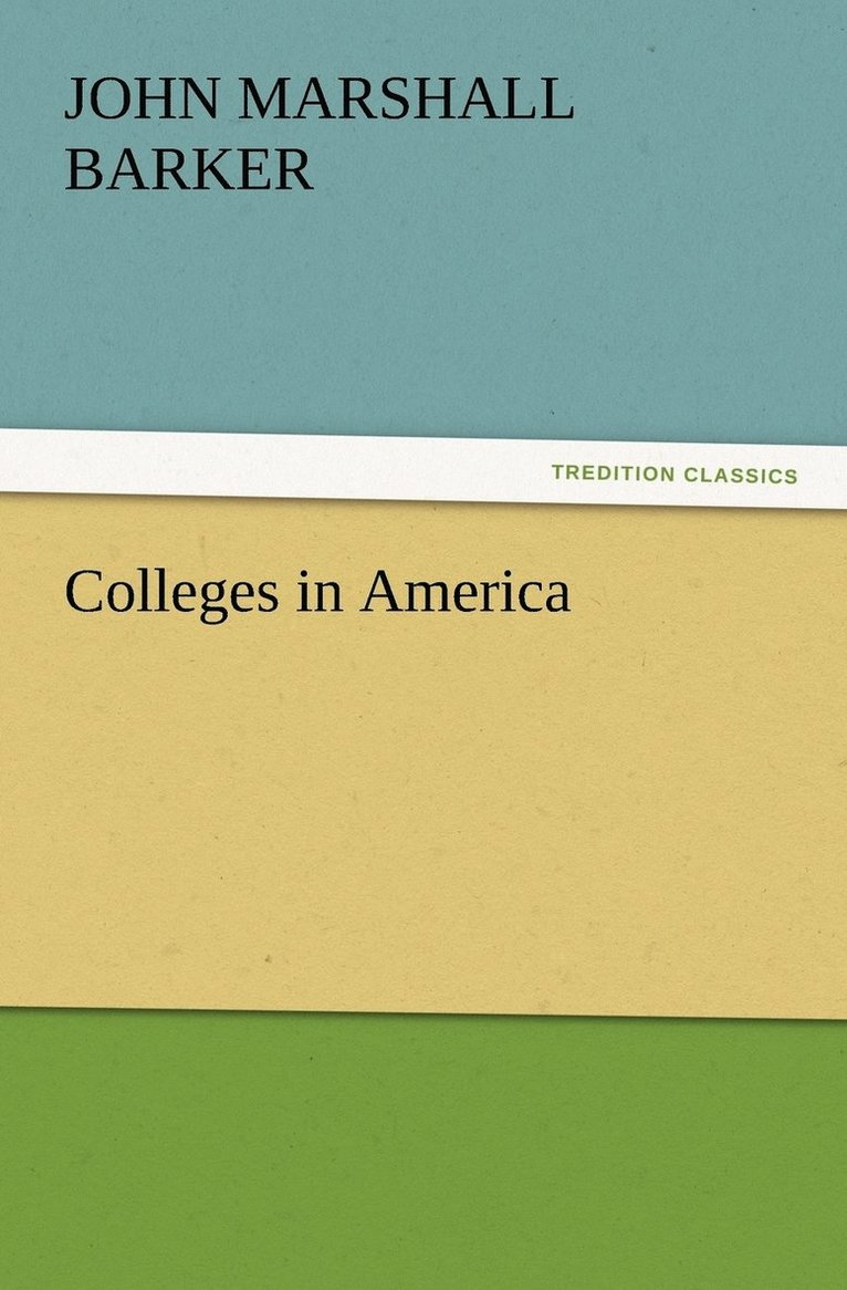 Colleges in America 1