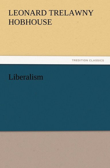 bokomslag Liberalism