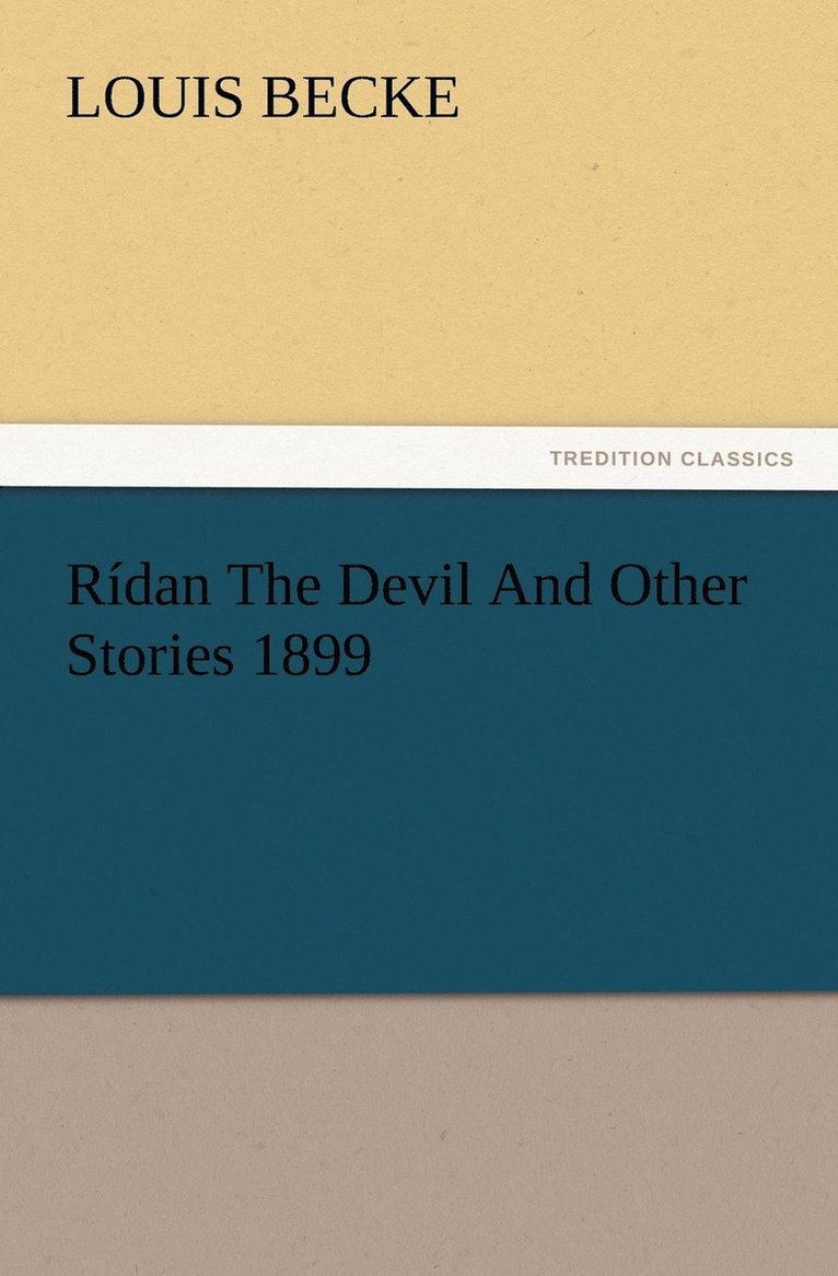 Rdan The Devil And Other Stories 1899 1