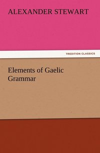 bokomslag Elements of Gaelic Grammar