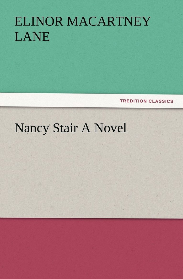 Nancy Stair A Novel 1