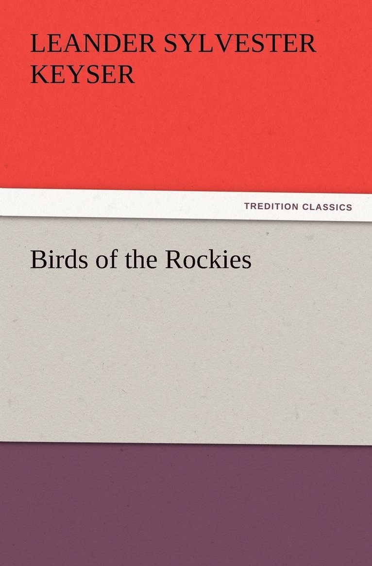 Birds of the Rockies 1