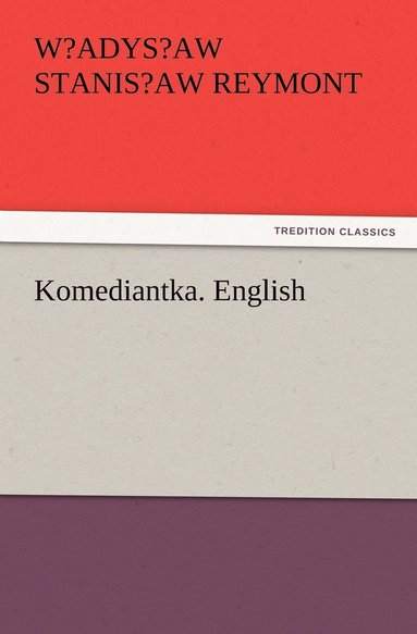 bokomslag Komediantka. English