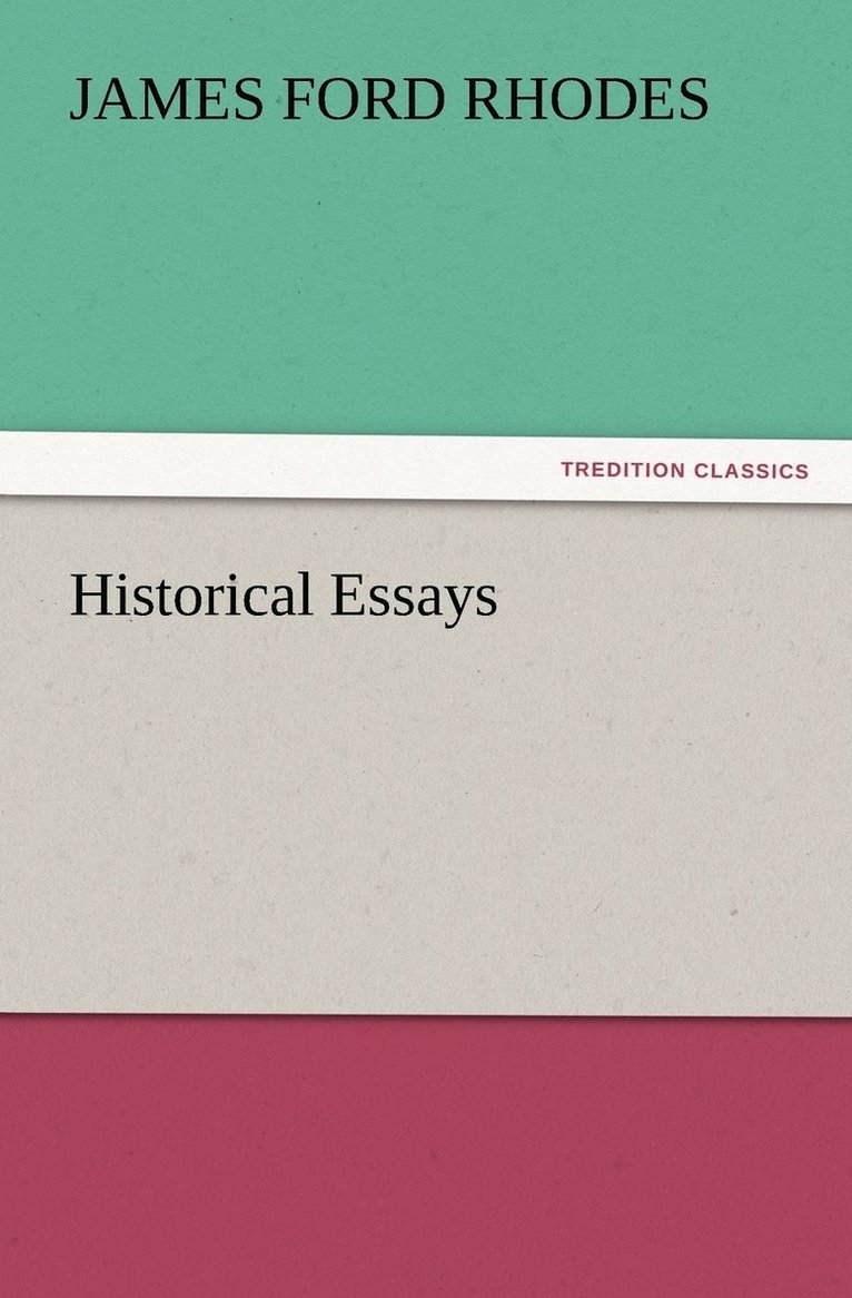 Historical Essays