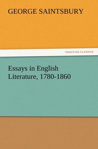 bokomslag Essays in English Literature, 1780-1860
