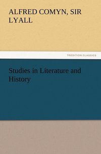 bokomslag Studies in Literature and History