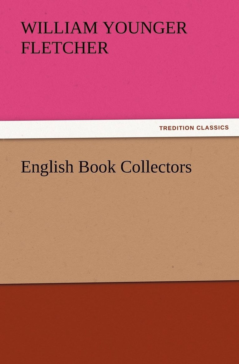 English Book Collectors 1