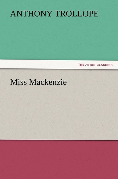 bokomslag Miss MacKenzie