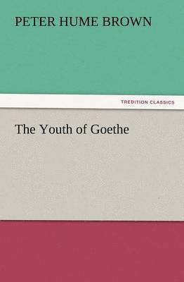 bokomslag The Youth of Goethe