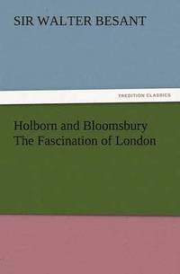 bokomslag Holborn and Bloomsbury the Fascination of London