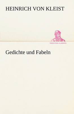 bokomslag Gedichte Und Fabeln