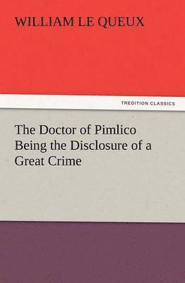 bokomslag The Doctor of Pimlico Being the Disclosure of a Great Crime