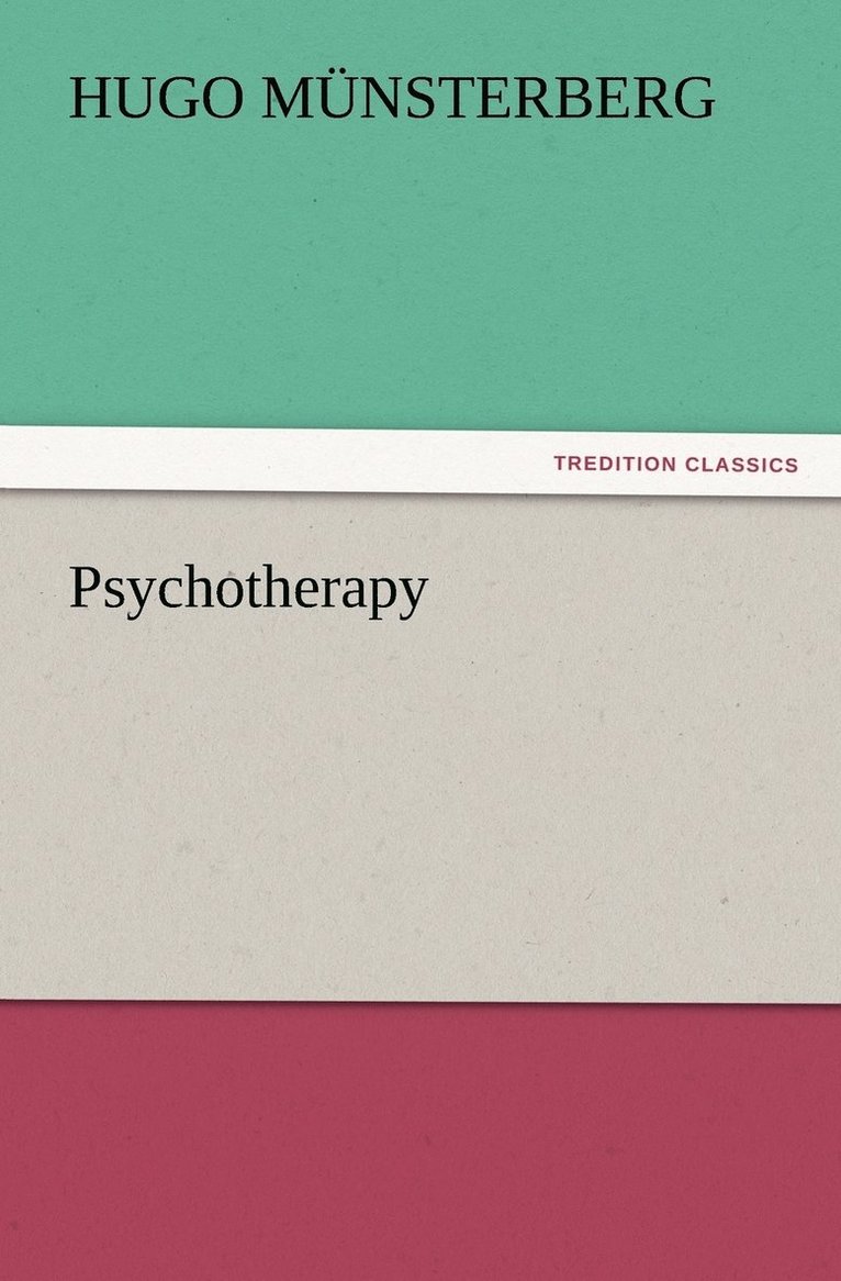 Psychotherapy 1