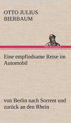 bokomslag Eine Empfindsame Reise Im Automobil