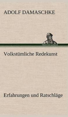 bokomslag Volkstumliche Redekunst