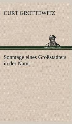 bokomslag Sonntage Eines Grossstadters in Der Natur