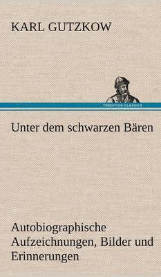 bokomslag Unter Dem Schwarzen Baren