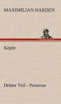 bokomslag Kopfe. Dritter Teil