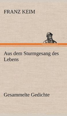 bokomslag Aus Dem Sturmgesang Des Lebens