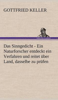 bokomslag Das Sinngedicht