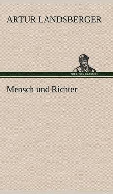 bokomslag Mensch Und Richter