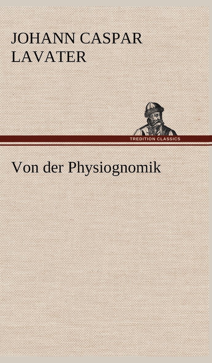 Von Der Physiognomik 1