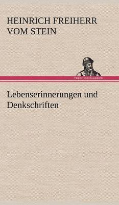 bokomslag Lebenserinnerungen Und Denkschriften