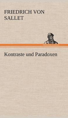 bokomslag Kontraste Und Paradoxen